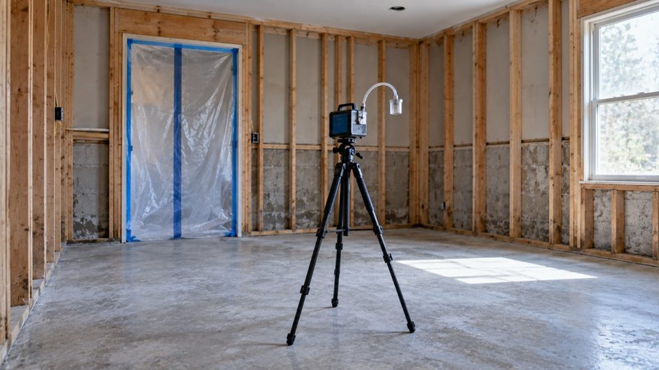 Independent clearance testing after mold remediation